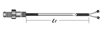 เทอร์โมคัปเปิล รุ่น HW_114  TYPE K, J